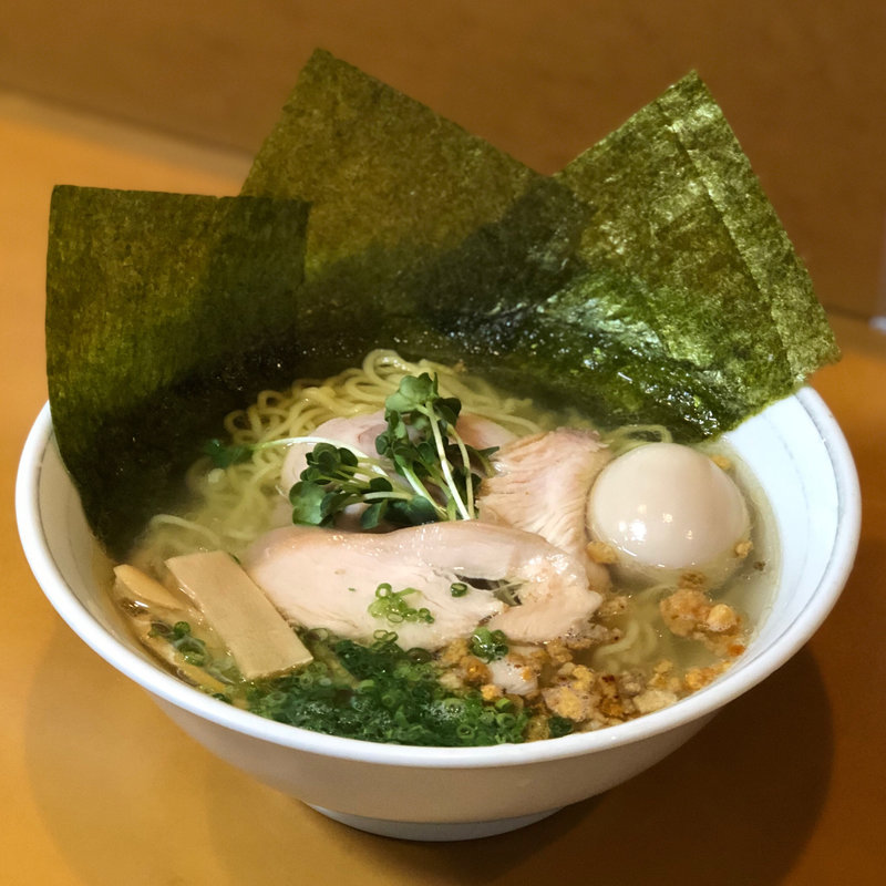 特選 鶏塩そば(えど家食堂 )