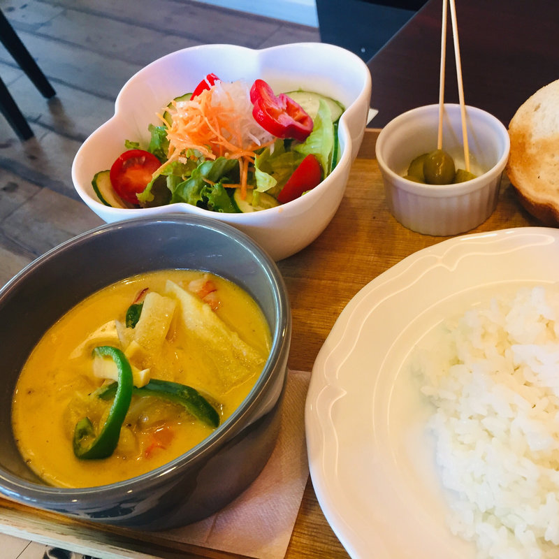 グリーンカレーランチ(カフェ トリエステ )