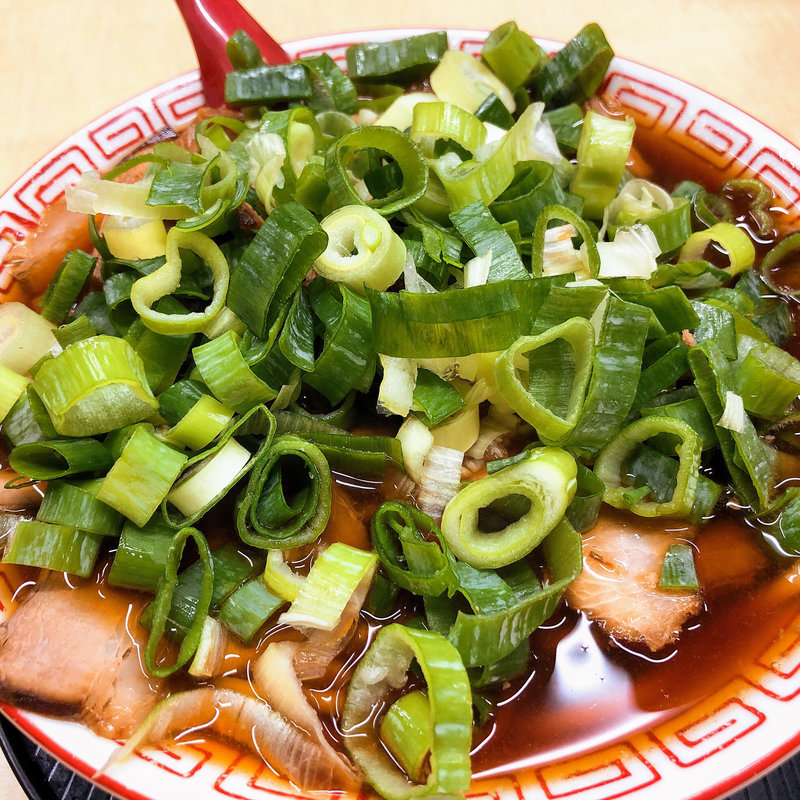 チャーシュー麺(並) ネギ増し(中華そば 麺屋7.5Hz 高井田店 （7.5ヘルツ）)