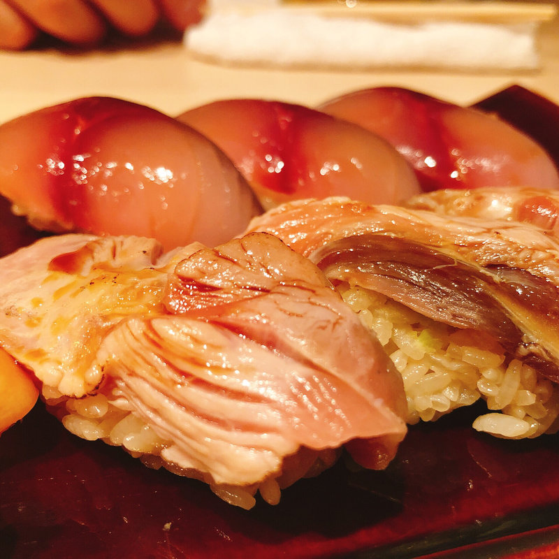 まぐろ頬肉(にぎにぎ 一 西荻本館)