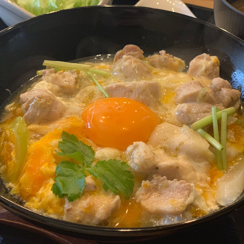 軍鶏親子丼(軍鶏じ)