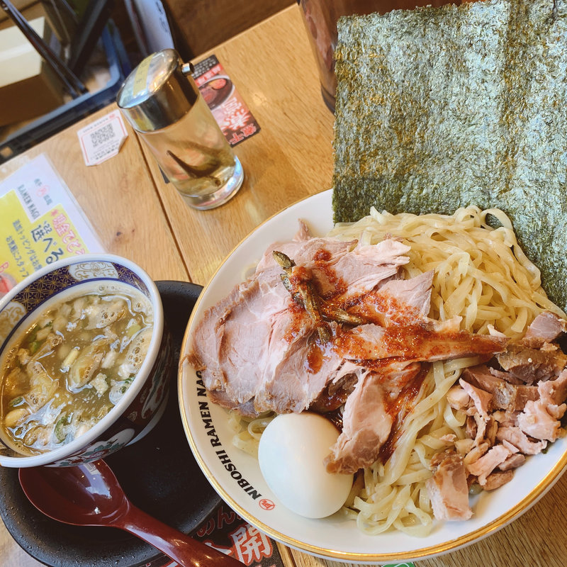 特製つけ麺400g(すごい煮干ラーメン凪 田町店)