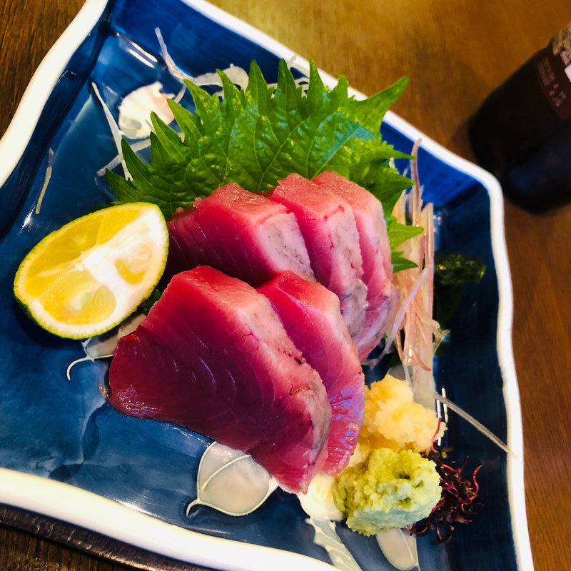 鰹のタタキ(竹うち)