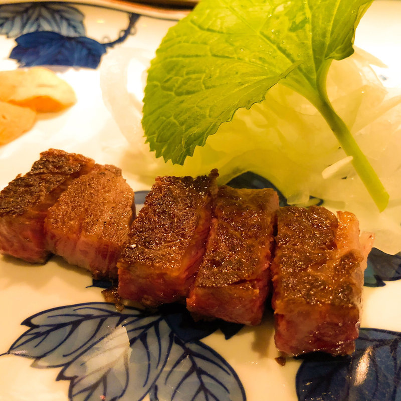 うかい牛のステーキ（コース）(あざみ野うかい亭)