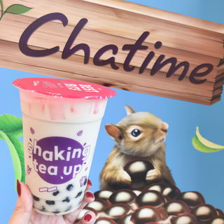 ほうじ茶ミルクティー(chatime AETA 町田店)