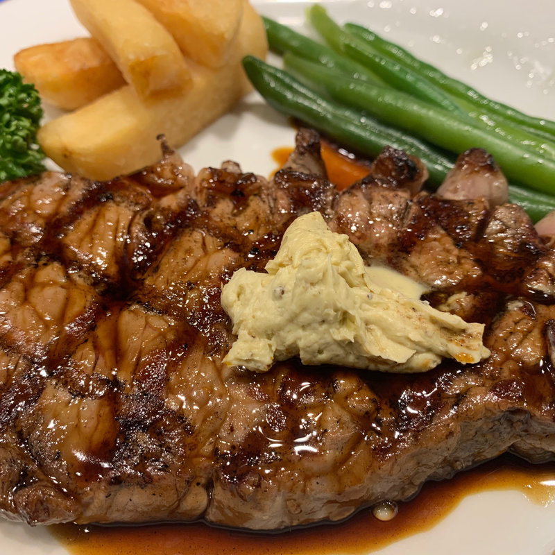 厚切りサーロインステーキセット(ル・モンド )