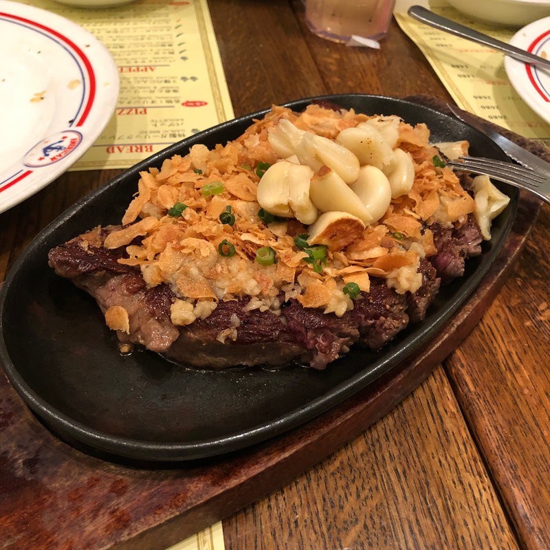 ステーキ(ガーリック・ジョーズ クイーンズクスエア店 （GARLIC JO'S）)