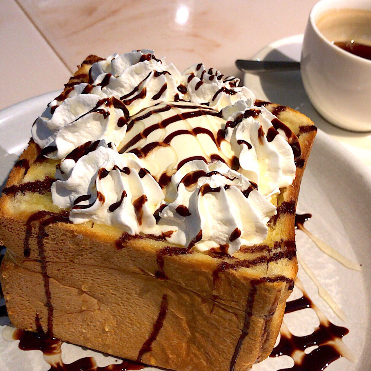 厚切りもちもちハニートースト(MMC ORGANIC CAFE 仙台空港国際線