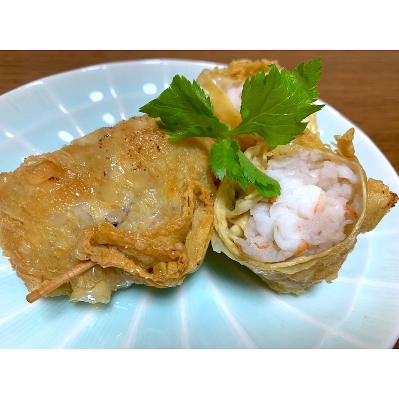 本日のおすすめ 揚げ湯葉春巻き(おうちごはん わりかん)