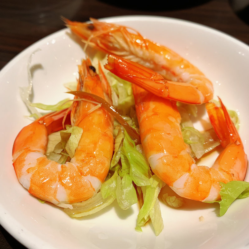 茹で海老(梅蘭 アコルデ代々木上原店)