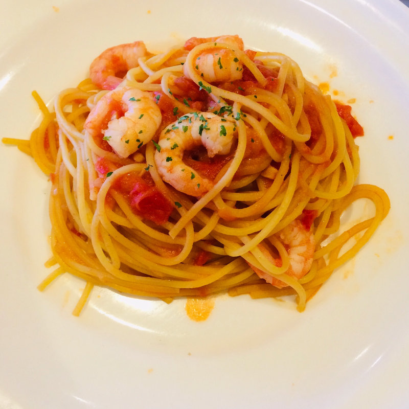 海老のトマトソーススパゲティ(ガスト 入間川店 )