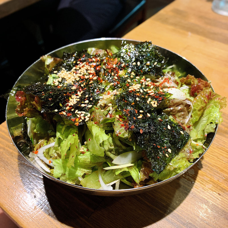 チョレギサラダ(もつ焼き勝利はなれ)