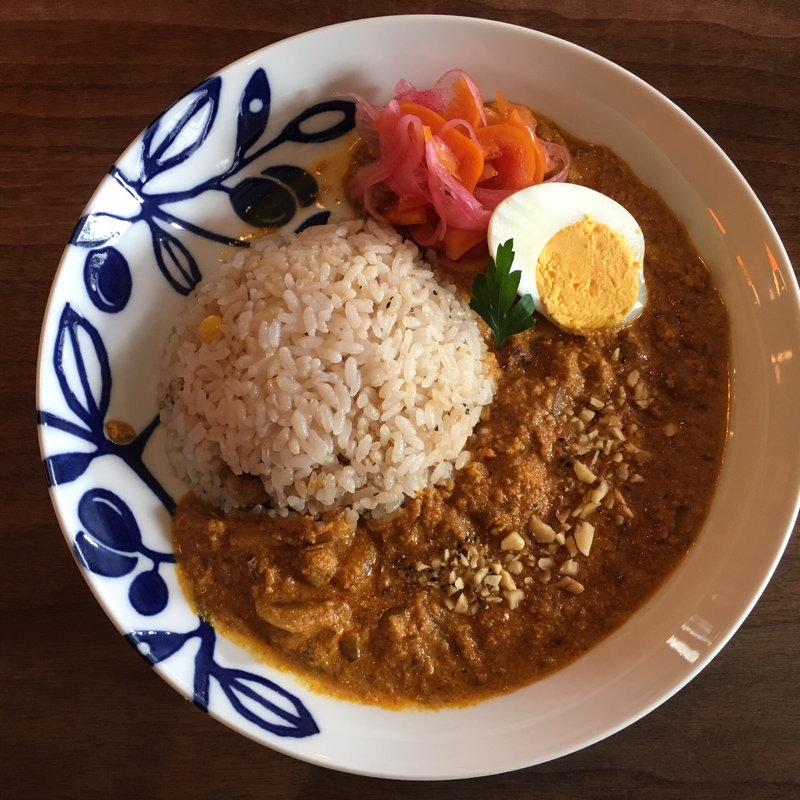 くるみカレー(胡桃堂喫茶店)