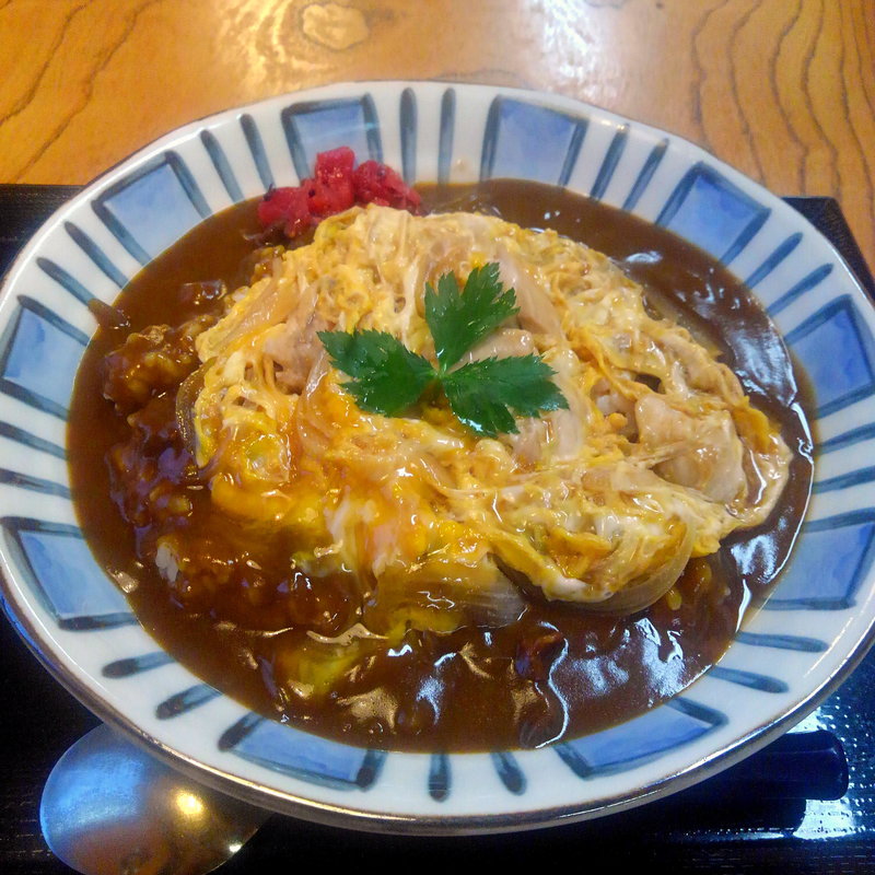 親子丼カレー(斉藤うどん店 )