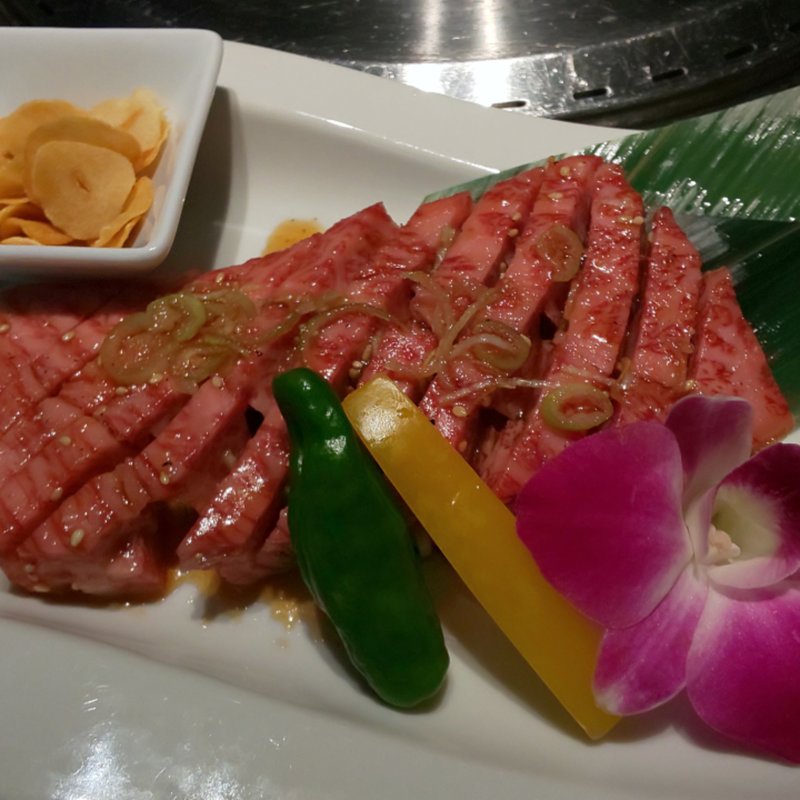 すだれ肩ロース炙り焼(游玄亭 有楽町マリオン店)