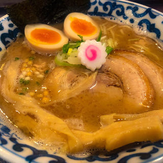 豚骨魚介 らー麺(斑鳩)
