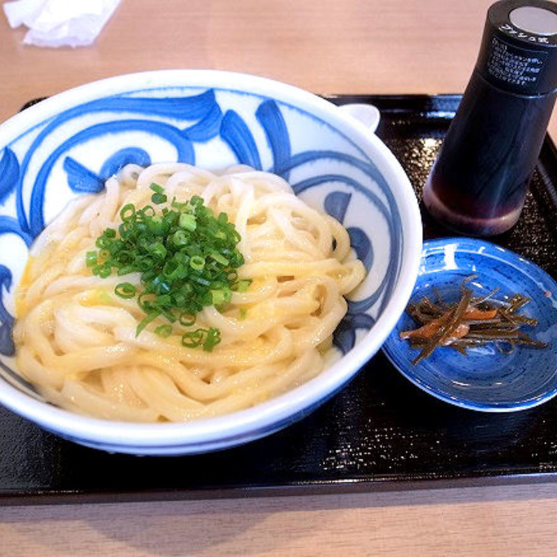 釜玉うどん(う道)