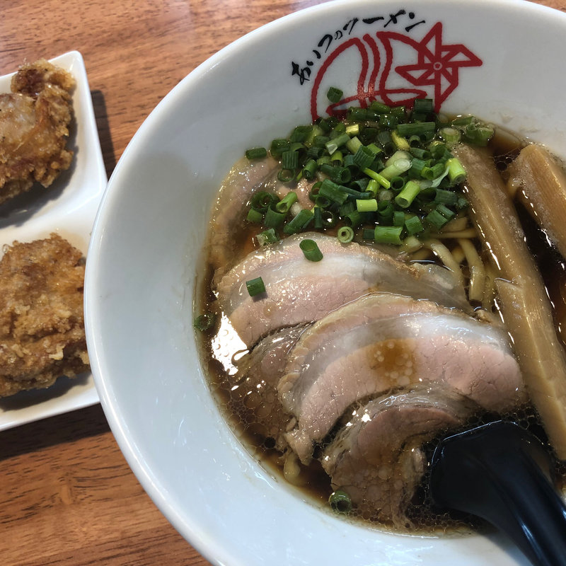 中華そば醤油(あいつのラーメン かざぐるま)