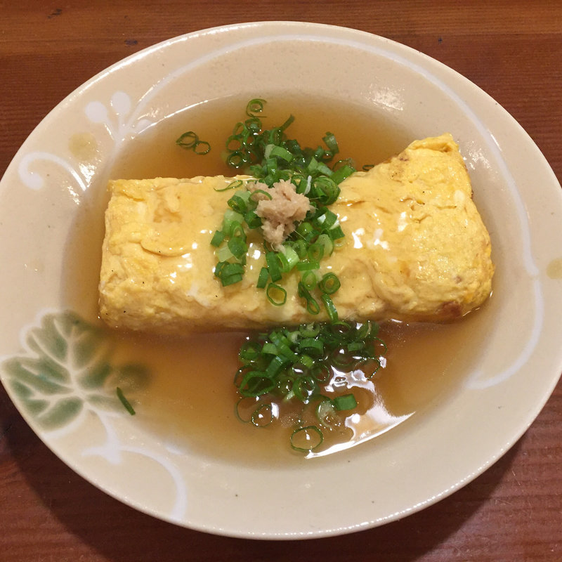 タコ入り出し巻き卵(安庵)