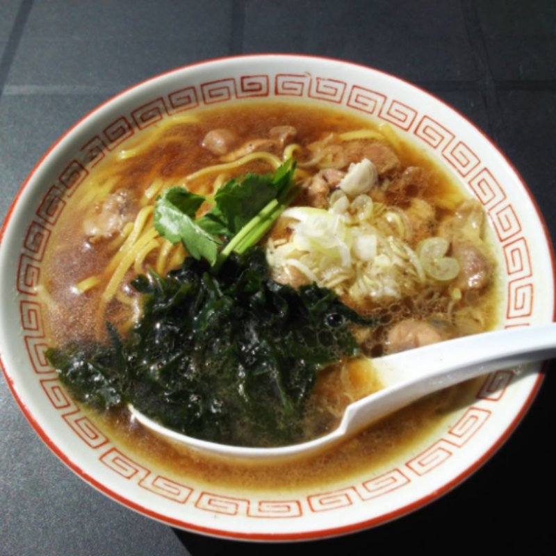 鴨肉ラーメン(双葉食堂)