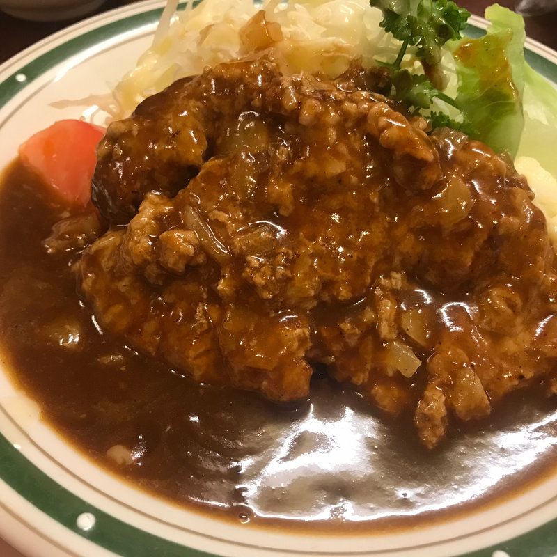 ハンバーグ定食(とんかつ祥 )