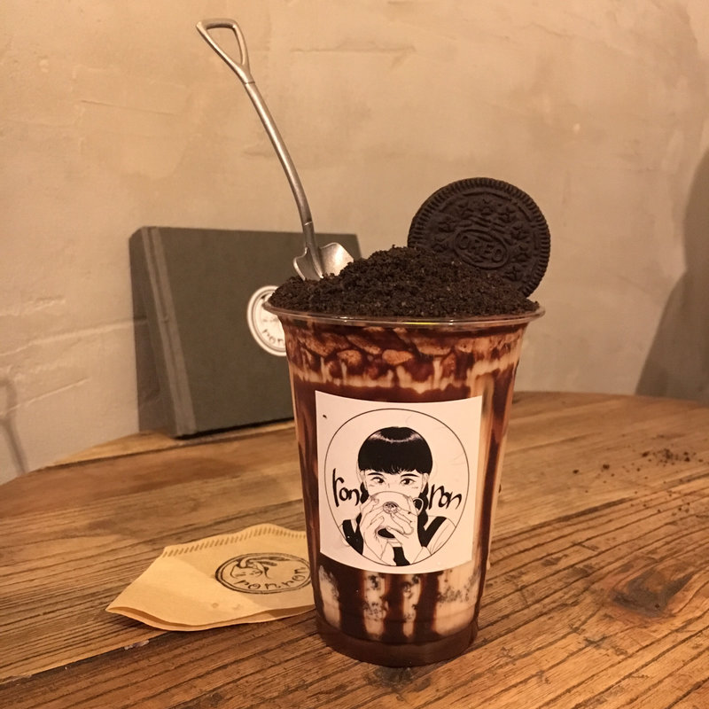 オレオチョコレートラテ(Cafe ronron (カフェロンロン))