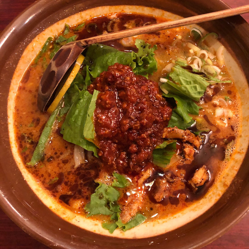 大人の魔女麻醬麺（大辛口）(ABCラーメン)