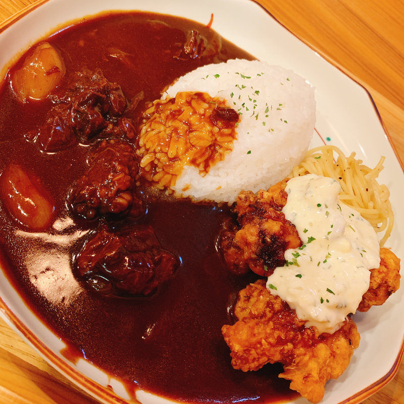 ハヤシライスチキン南蛮(ニク マッスル スグル)