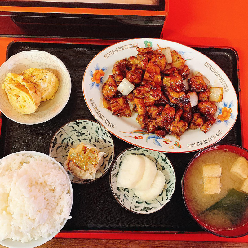 鶏味噌炒め定食(徳記 )