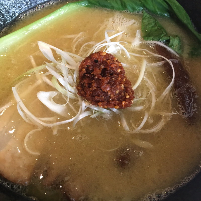 らぁめん白醤油(麺屋 いし川 人形町店)