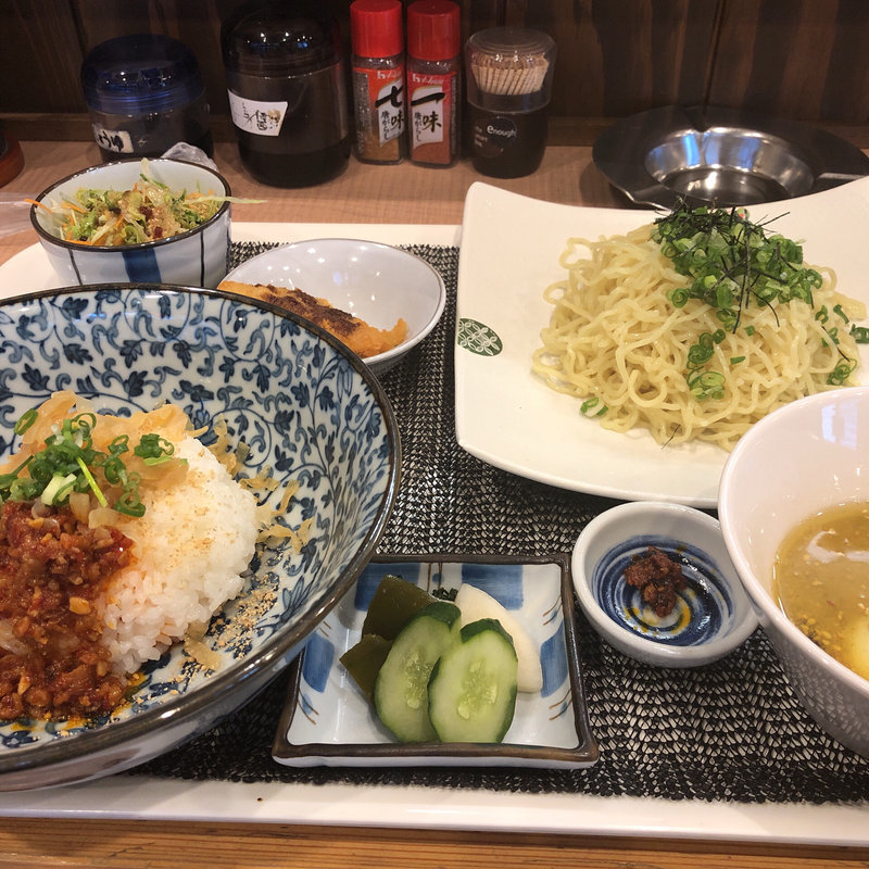 つけ麺定食(植本家 支店 )
