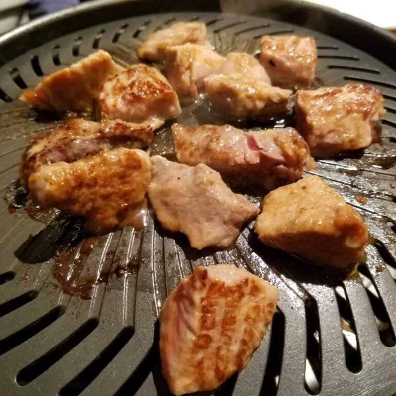 本マグロの焼肉(マグロのシマハラ)