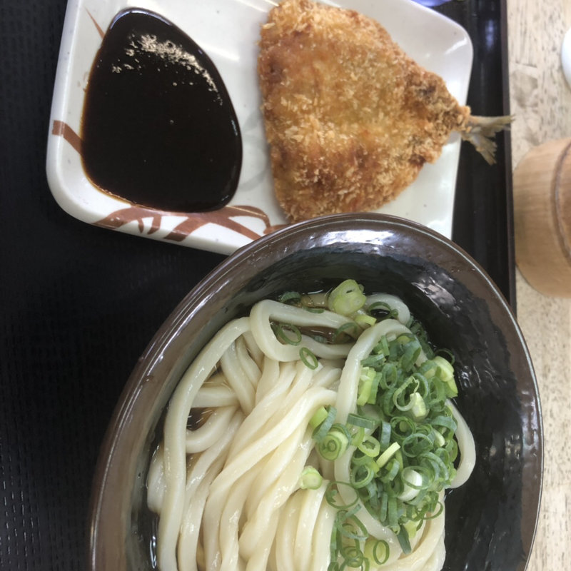 かけそのまま+お揚げ(てら屋うどん )