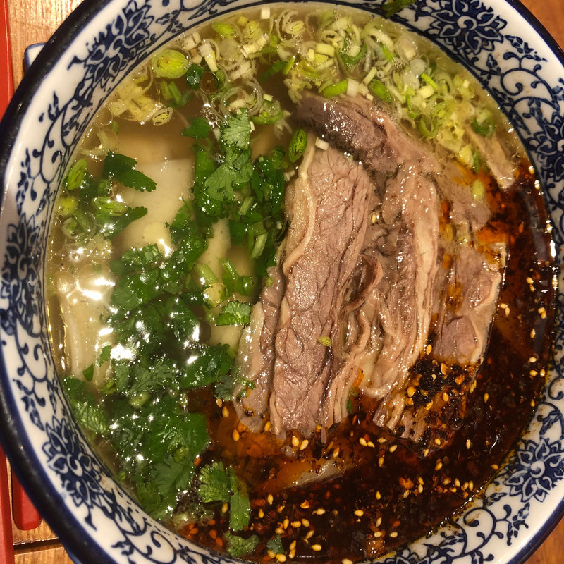 蘭州牛肉麺(一天一面)