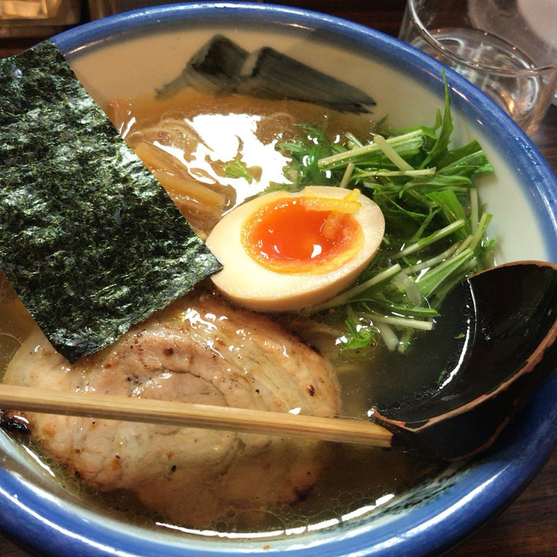 柚子塩ラーメン(AFURI 恵比寿)