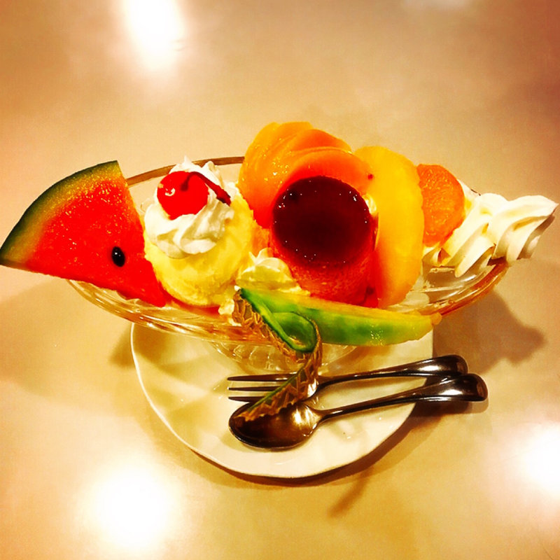 プリンアラモード(シャモニーモンブラン 本店 )