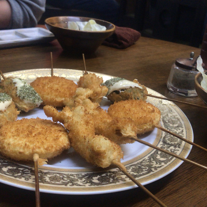 串カツ色々(串かつ 関)