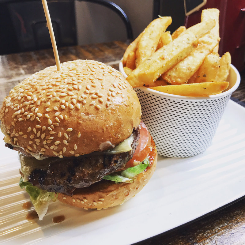 crispy bacon & cheese(Grill’d Shafto Lane)