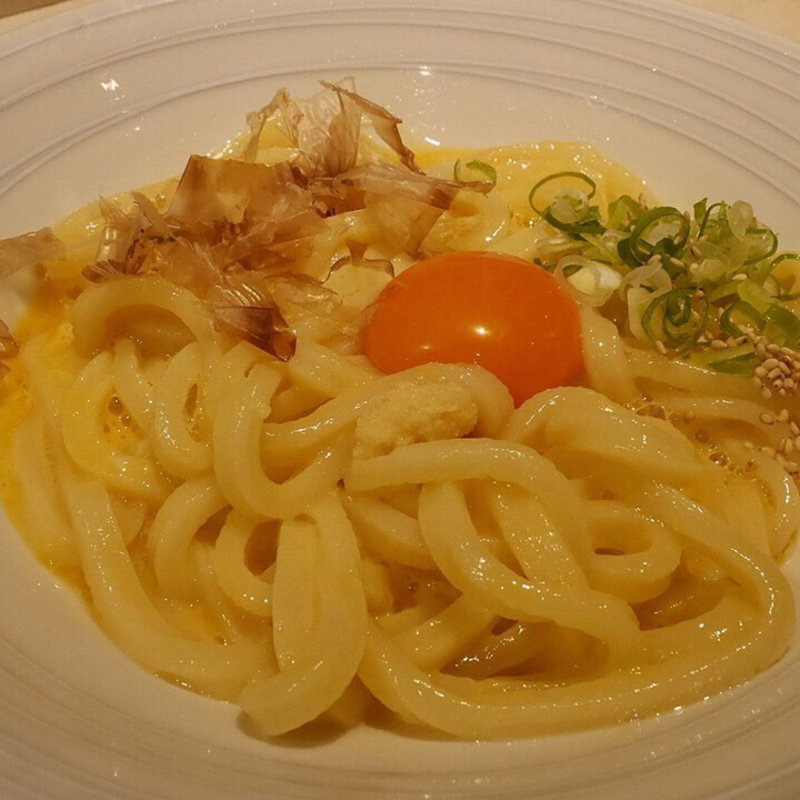 こだわり卵の釜玉うどん(ひだりうま )