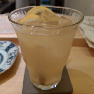 レモンサワー(鮨よしかわ)
