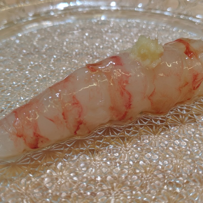 ボタン海老(鮨よしかわ)