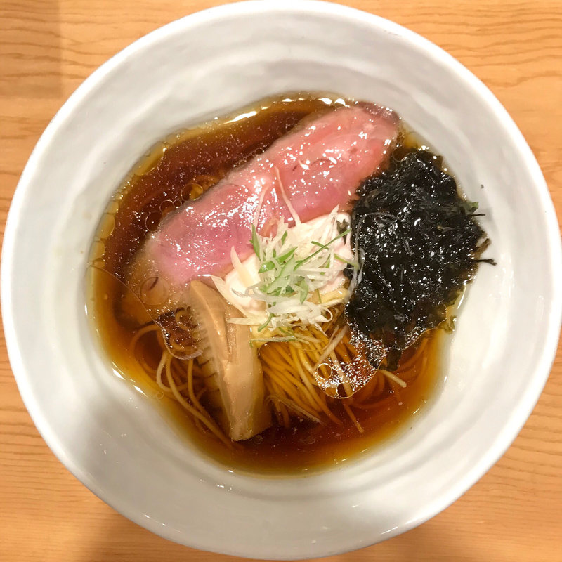 醤油らぁ麺(らぁ麺 山雄亭)