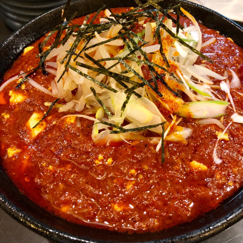 激辛麻婆麺 辛さ3倍（限定メニュー）(麺辛屋二代目美國)