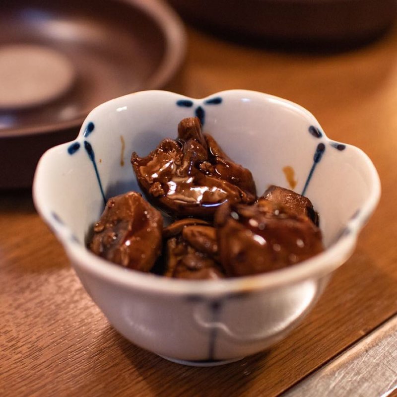 突出し 鶏レバー(ふく鳥小溝筋店)