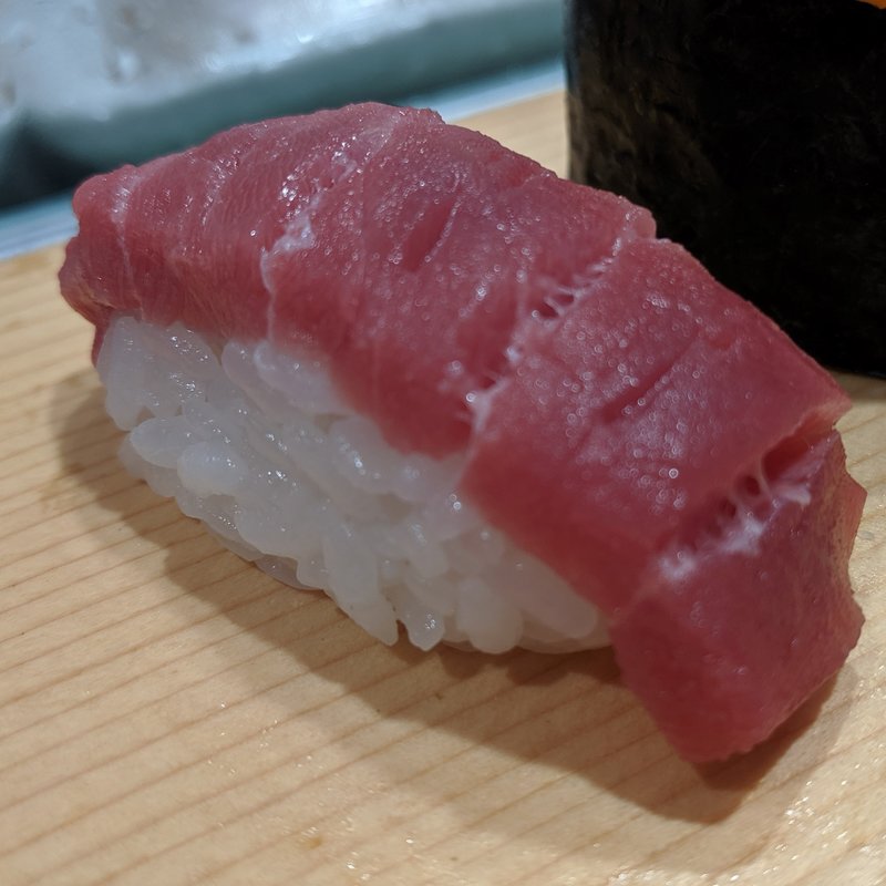 中トロ(築地すし好 粋 アトレ川崎店)