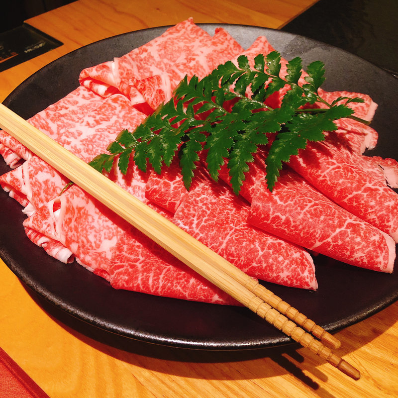 鹿児島黒牛しゃぶしゃぶ(鹿児島華蓮 銀座店)
