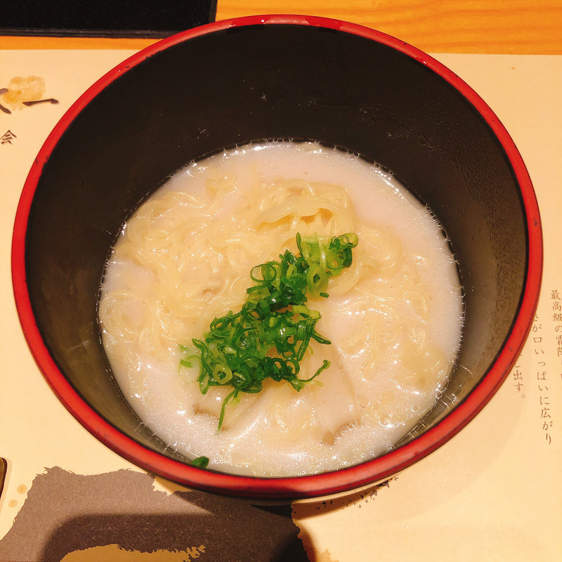しゃぶ麺(鹿児島華蓮 銀座店)
