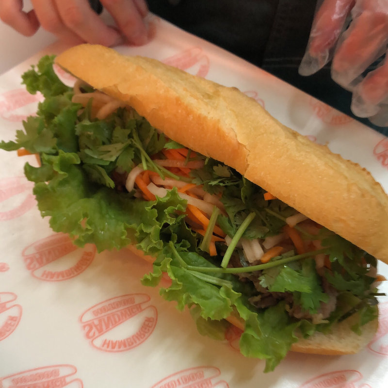 牛焼肉のバインミー(nicoバインミー)