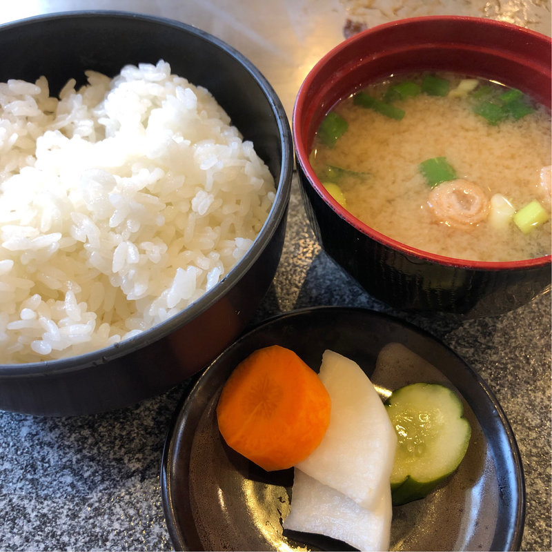 定食セット(花茶栗)