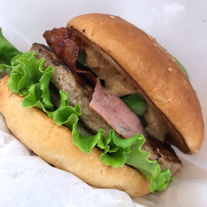 ピーナッツバターバーガー(フレッシュネスバーガー 酒々井プレミアムアウトレット店 （Freshness Burger）)